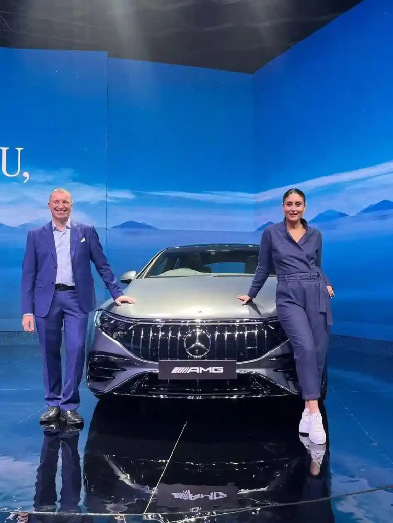 Kareena Kapoor Khan at Mercedes-AMG EQS 53 launch in Mumbai
