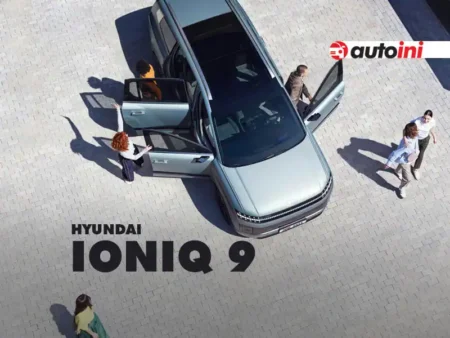 Hyundai Ioniq 9 electric SUV top view