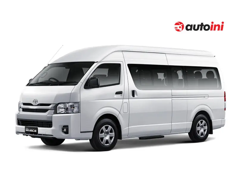 Toyota Hiace Commuter van di Indonesia