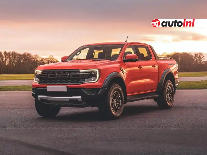 Tampilan Depan Eksterior Ford Ranger Raptor 3.0 L V6 Generasi Berikutnya